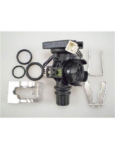 Flow sensor, black with cable