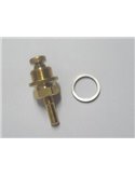 Flow sensor, black with cable