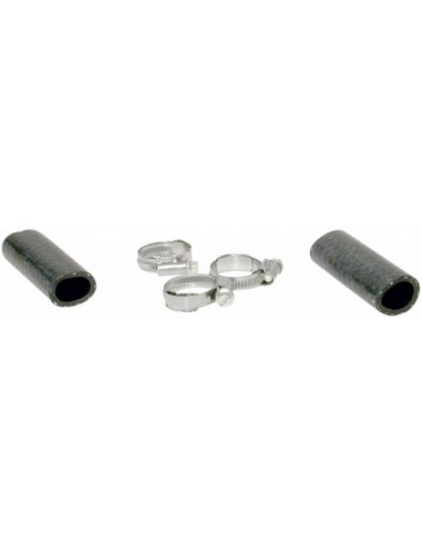 Flexible hose, with clamps (kit of 2)